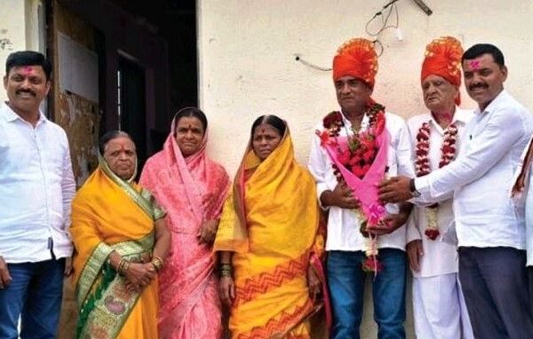 Katrabad sarpach rajbhau shelke